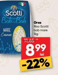 Riso Scotti Orez bob mare 1kg