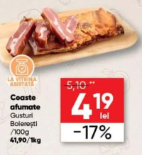 Gusturi Boierești Coaste afumate 100g