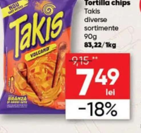 Takis Tortilla chips diverse sortimente 90g