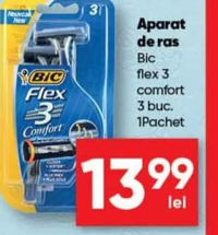 Aparat de ras Bic flex 3 comfort 3 buc.