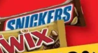 Snickers / Twix / Mars Baton de ciocolată clasic / albă 50g / 51g / 46g