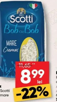 Riso Scotti Orez bob mare 1kg