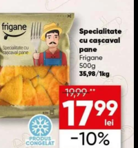 Frigane Specialitate cu cașcaval pane 500g
