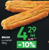 fiigO Rulou cu cartofi 180g