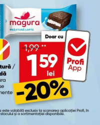 Măgura Prăjitură / Ruladă diverse sortimente 35g