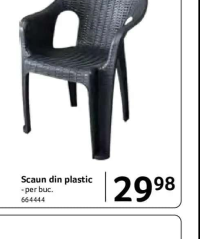 Scaun din plastic