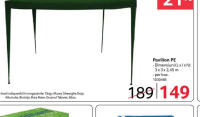Pavilion PE 3 x 3 x 2,45 m
