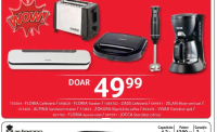 FLORIA Cafetieră / Toaster / Aparat vidat / ZASS Cafetieră / ZILAN Mixer vertical / ALPINA Sandwich