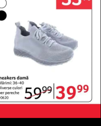 Sneakers damă 36-40