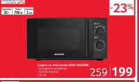 Daewoo Cuptor cu microunde KOR-6M20BK 20l 700w