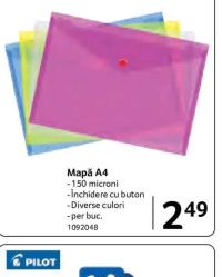 Herlitz Mapă A4 150 microni