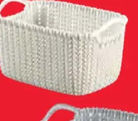 Curver Knit Collection Coș dreptunghiular 8 l
