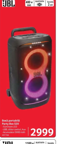 JBL Boxă portabilă Party Box 520