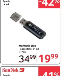 platinet Memorie USB 64 GB