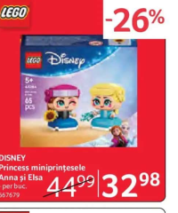 LEGO DISNEY Princess miniprințese Anna și Elsa