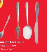 Oti Linia de tacâmuri Furculiță, lingură, cuțit