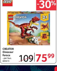 LEGO CREATOR Dinozaur feroce