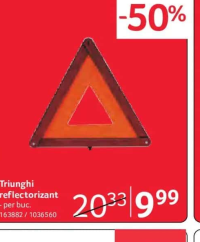 Triunghi reflectorizant