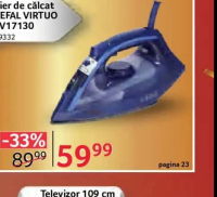 Fier de călcat TEFAL VIRTUO FV17130
