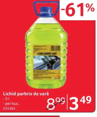 Lichid parbriz de vară 5 l