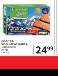 OCEAN FISH File de somon sălbatic 300g