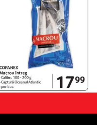 COPANEX Macrou întreg 100-200g