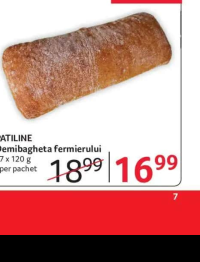 PATILINE Demibagheta fermierului 7 x 120 g