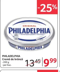 PHILADELPHIA Cremă de brânză 200 g