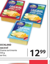 HOCHLAND Cașcaval Diverse sortimente 250 g