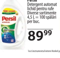 Persil Detergent automat lichid pentru rufe 4,5 L