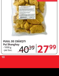 PUIUL DE CRĂIEȘTI Pui Shanghai 1000 g
