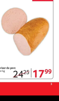 SELGROS Parizer de porc - per kg