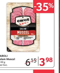 CAROLI Salam Muscel - 100 g - per buc.