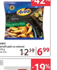AVIKO Cartofi pati cu usturoi 600 g