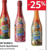 ROBBY BUBBLE Băutură răcoritoare Diverse sortimente - 0,75 l
