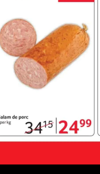 SELGROS Salam de porc - per kg