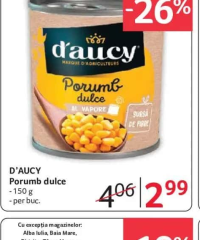 D'AUCY Porumb dulce 150 g