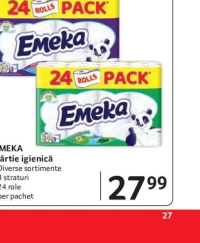 Emeka Hârtie igienică 24 role