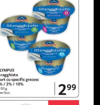 OLYMPUS Stragghisto Iaurt cu specific grecesc 0% / 2% / 10% - 150 g