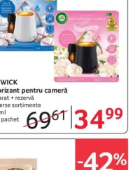 AIR WICK Odorizant pentru cameră aparat + rezervă diverse sortimente 20 ml