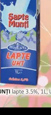 ȘAPTE MUNȚI lapte 3.5%, 1L, UHT