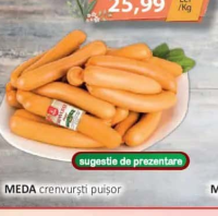 MEDA crenvurști puișor