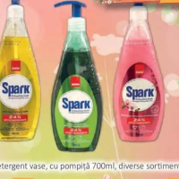 SANO detergent vase, cu pompiță 700ml, diverse sortimente