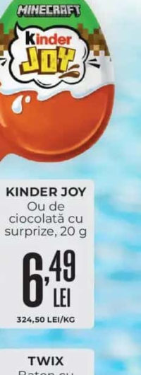 KINDER JOY Ou de ciocolată cu surprize 20 g