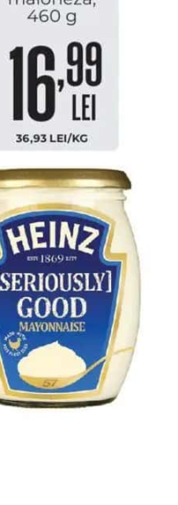 Heinz Sos de maioneză 460 g