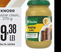 KNORR Muștar clasic 270 g
