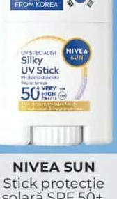 NIVEA SUN Stick protecție solară SPF 50+, 15 g