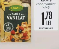 KAMIS Zahăr vanilat, 7,5 g