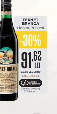Fernet Branca Lichior, 700 ml