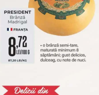 President Brânză Madrigal